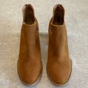 Blondo Neda Suede Waterproof Booties Size 9.5
